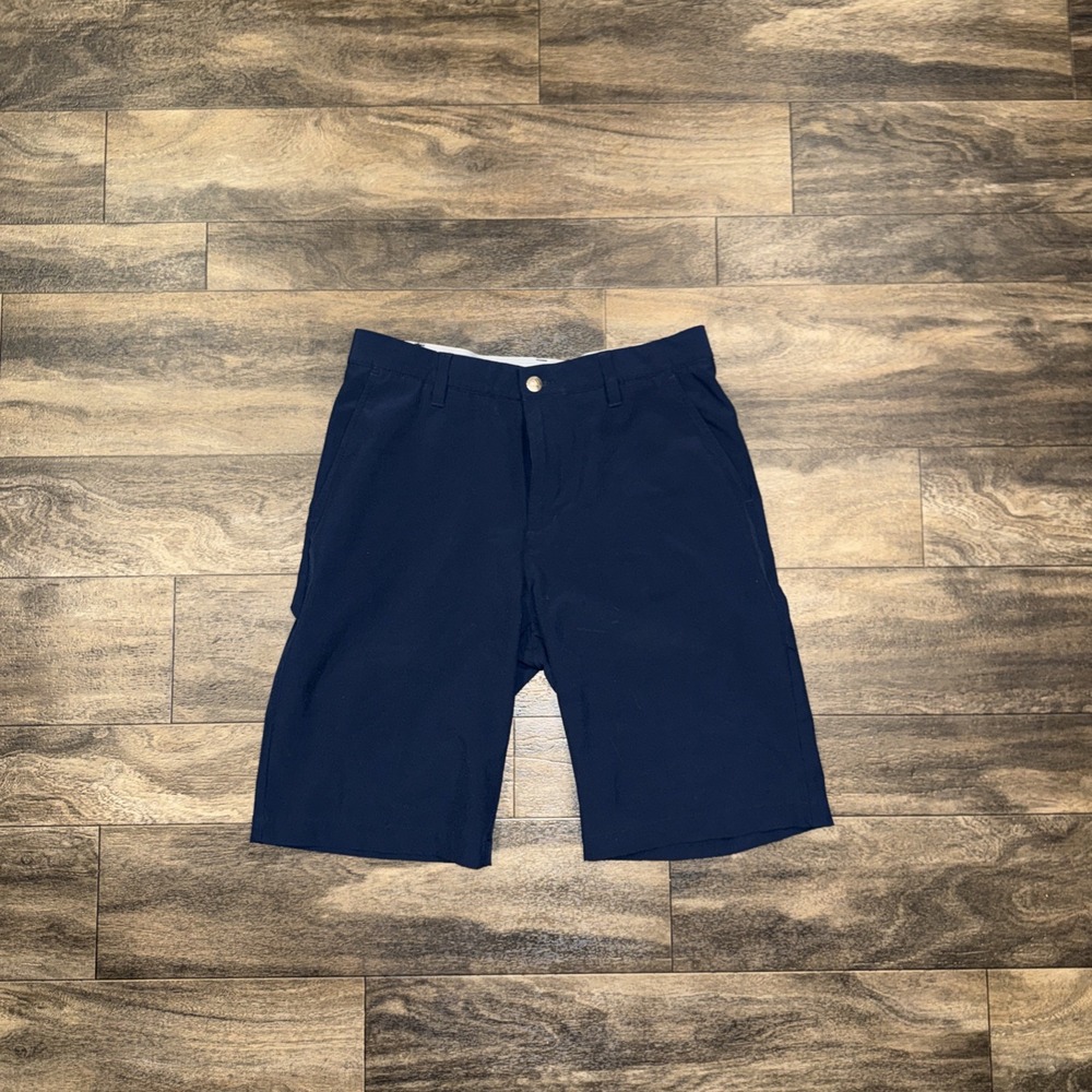 Adidas Shorts Chino Flat-Front Athletic Performance Wear Men's Size 30 Inseam 10